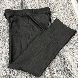 Express  Women’s Columnist (6R) Dark Gray Pinstripe Dress Pants